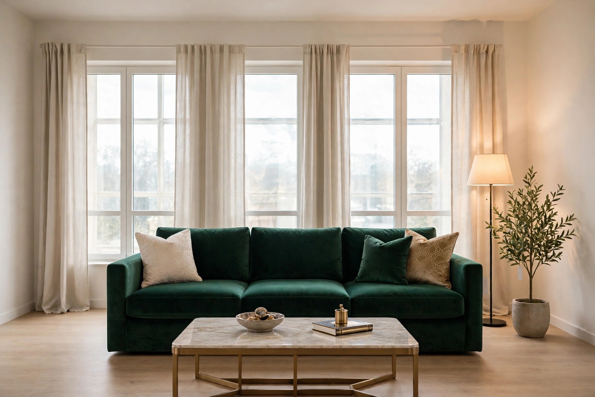 Same living room with stunning modern furniture from Home Life Traders